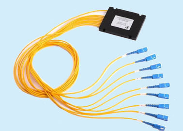 China divisor del PLC de la fibra óptica del módulo 1x8 con el tipo del casete de la CAJA de ASB proveedor