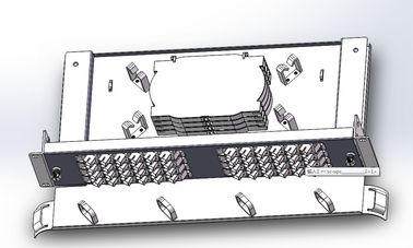 China Caja terminal con los adaptadores del SC, caja de conexiones de la fibra óptica de Ftth de 48 corazones de la fibra óptica proveedor