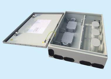 China Caja eléctrica montada poste del metal de la caja de distribución de la fibra óptica de 96 BASES proveedor