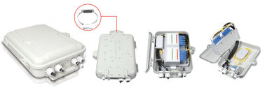China IP55 impermeabilizan la pared/a poste plásticos de la caja de distribución de la fibra del conector montaron proveedor