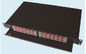 Tipo fibra óptica Termination1U 19&quot; del estante para los conectores del ST E2000 LC MU del SC FC del metal del panel de remiendo proveedor