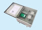 BASE de fibra óptica de la caja de distribución del metal al aire libre 72 para FTTH proveedor