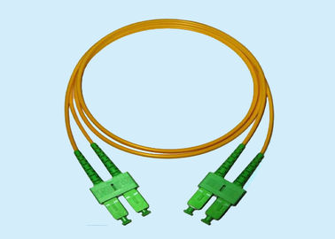 China Conectores Sc/Apc a dos caras Sc/Apc de la fibra óptica del solo modo de la estabilidad proveedor