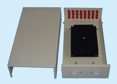 China GP110 tipo caja de conexiones del cable de fribra óptica montada en la pared o estante montado con acero en frío proveedor