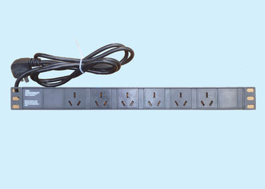 China Unidad de distribución de poder modularizada 6 mercados para el gabinete cable de 3 metros proveedor