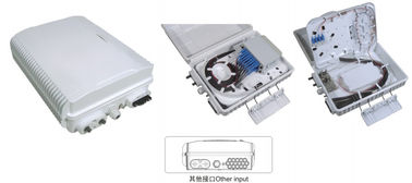 China Caja de distribución de fibra óptica GFS-16K, 1:16 PLC/2x1: 8PLC, 340X250X110m m, pared/polo-montó, IP65, apoya sin cortar proveedor